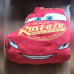 Disney Cars Lightning McQueen Red Stuffed Toy 10in Plush Pillow